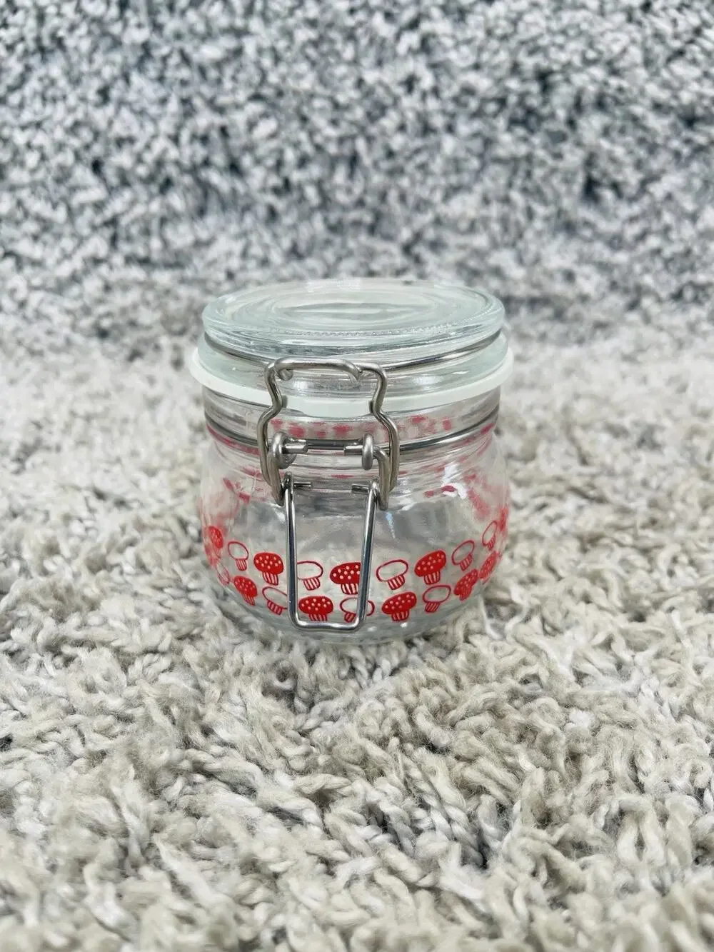 IKEA Mushroom Clamp Jars IKEA Korken Toadstool Jar Cottage Core Decor Gadget